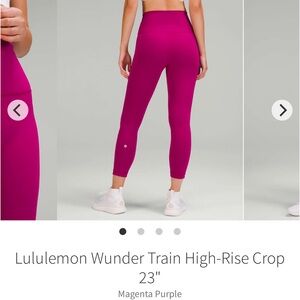 Size 4
Magenta purple